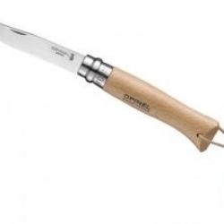 Couteau OPINEL ORIGINES n° 8 VRI, lame inox, manche 11 cm hêtre