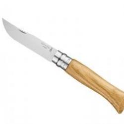 Couteau OPINEL BOIS CLASSIQUE n° 9 VRI, lame inox, manche 12 cm chêne