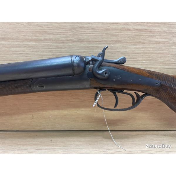 Fusil juxtaposs calibre 12 Chiens extrieurs