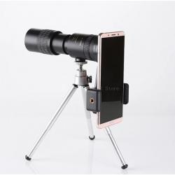 Télescope Monoculaire HD 10-300x40 + Support Téléphone  Zoom Observation Chasse Camping Voyage