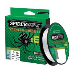 Tresse Spiderwire Stealth Smooth 8 Braid Translucent 150m 29/100
