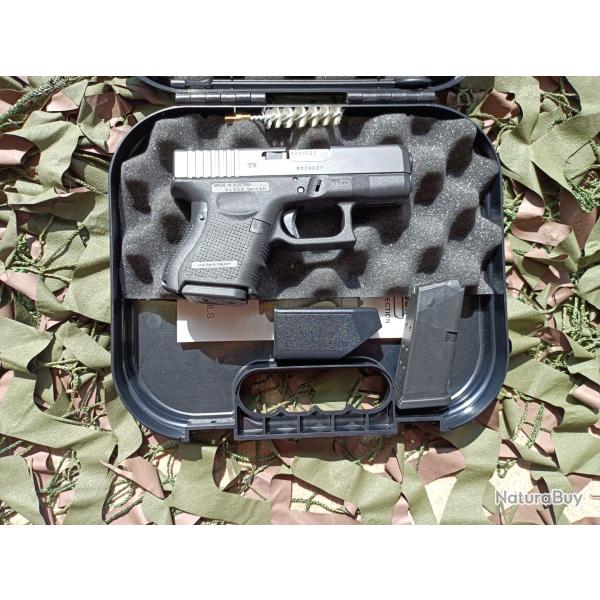 pistolet glock 27 gen 4 cal 40sw