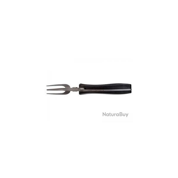 Fourchette et ciseaux Premax faisant office de couteau lame inox finition sable