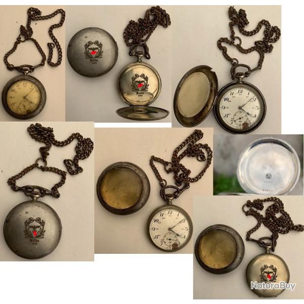 montre a gousset allemande ww2