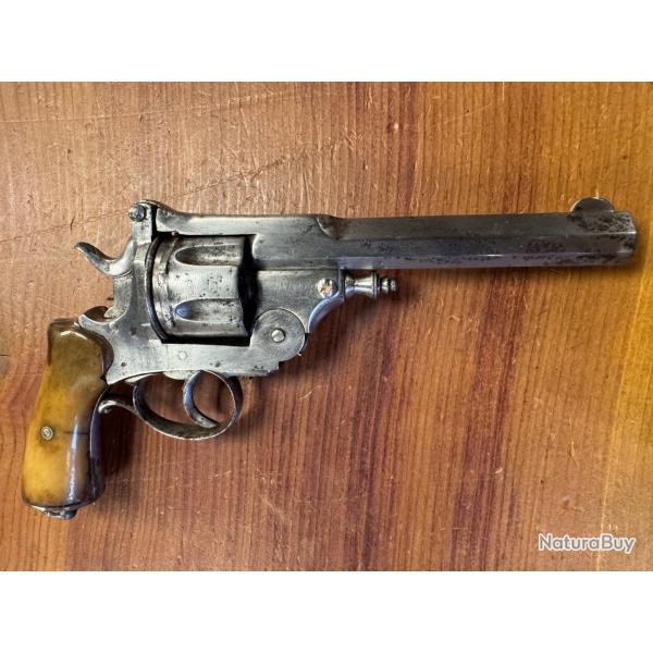 rare revolver type warnant calibre 455 /11 mm 1873