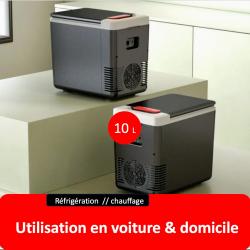 Nouveau Réfrigérateur de Voiture, Réfrigérateur Portable, Congélateur pour Camping, Compatible 12V