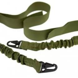 Sangle Bungee Tactique 2 Points Olive GFT