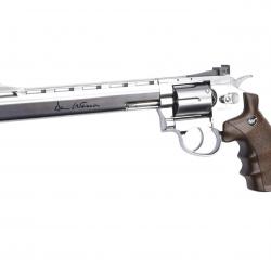 Revolver 4.5mm billes acier - Dan Wesson 8 pouces Chrome - CO2
