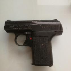 pistolet alarme starter RECK gaz pistol P6E cal calibre 8mm made in West Germany PTB 78