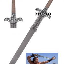 Epée Conan le Barbare  argenté /  Marto