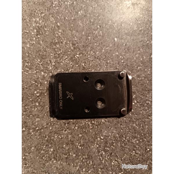 Plaque trijicon rmr/ sro glock