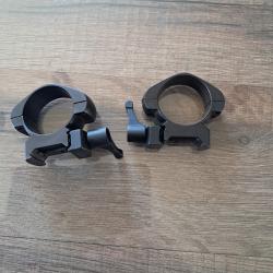 Collier amovible hawke diamètre 30