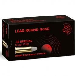 Munition Geco LRN 9.6g 146gr - Cal. 38 spécial x1 boite