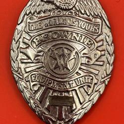 Badge type étoile de sheriff ou marshall brownie equipment unit