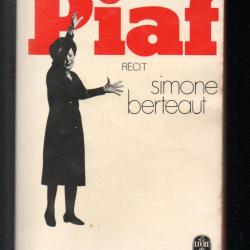 PIAF de  simone berteaut , édith piaf biographie livre de poche