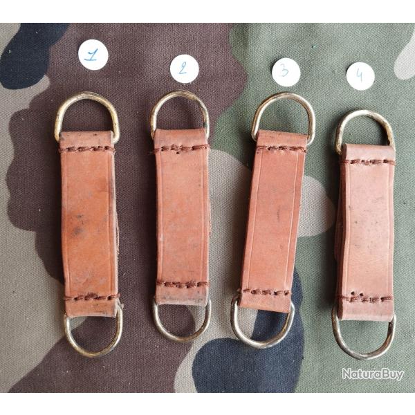Passant en cuir pour ceinturon officier Franais ou autre