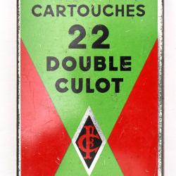 250 cartouches .22 bosquettes  "double culot" - Cartoucherie Française