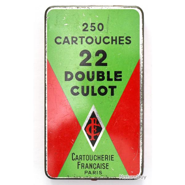 250 cartouches .22 bosquettes  "double culot" - Cartoucherie Franaise