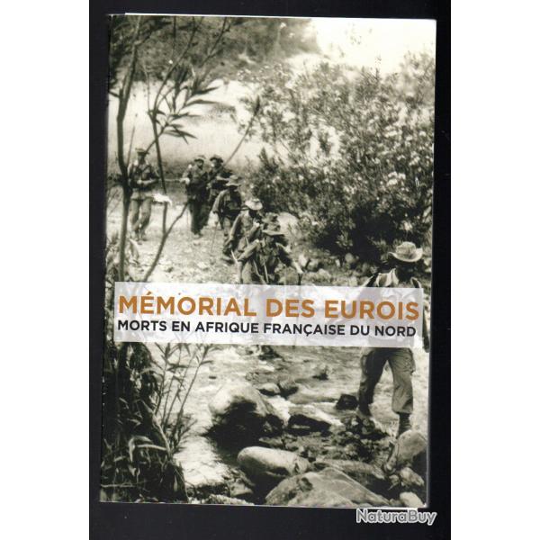 Mmorial des eurois morts en Afrique franaise du nord Edit par Dpartement de l'Eure