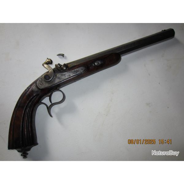 Pistolet d'poque poudre noire