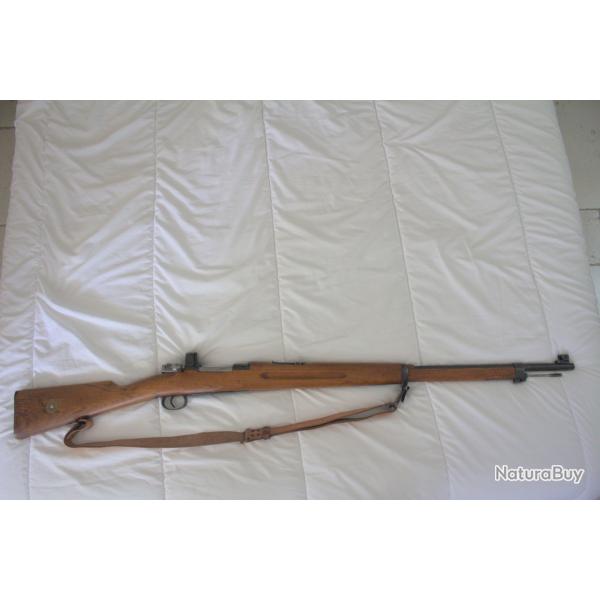 Mauser Carl Gustaf M96 avec dioptre - 1910 - Cal. 6,5 x 55SE - Catgorie D