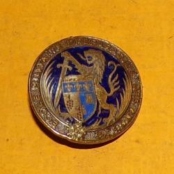 Ecole Militaire Préparatoire des ANDELYS, émail, dos guilloché, FABRICANT DRAGO PARIS  ,  HOMOLOGATI