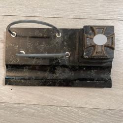 un encrier allemand de bureau ww2