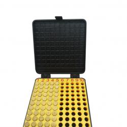 boite a munitions 22Lr X100 pour match ou loisirs couleur noire