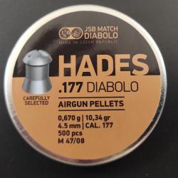 Plombs JSB Hadès cal.4.5