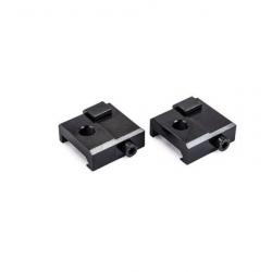 Paire d'embases OPTILOCK bronze rail weaver picattiny pour tikka