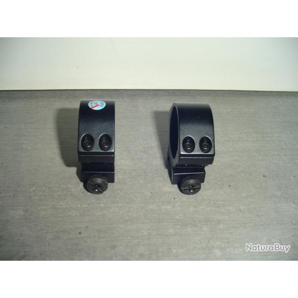 anneaux neuf de 34 mm amovible modle sport match pour rail de 21 mm