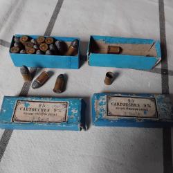 Cartouches 9mm - Revolver percussion centrale- poudre noire