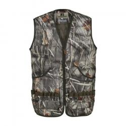 Gilet de chasse Percussion Palombe - Camo Roseaux / XL
