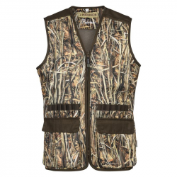 Gilet de chasse Percussion Palombe - Camo Roseaux / XL