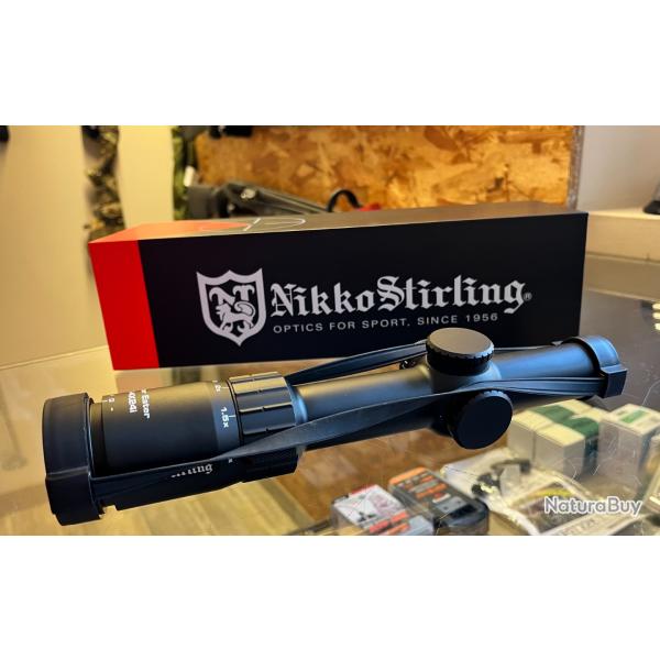 Lunette NIKKO STIRLING Boar Eater 1-4x24, rticule lumineux