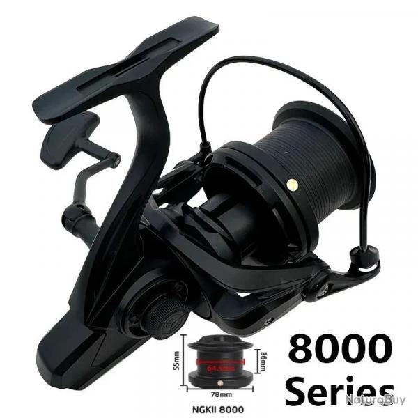 Grands moulinets de pchemaximale 20KG puissant moulinet de pched'eau douce d'eau sale srie 6000 