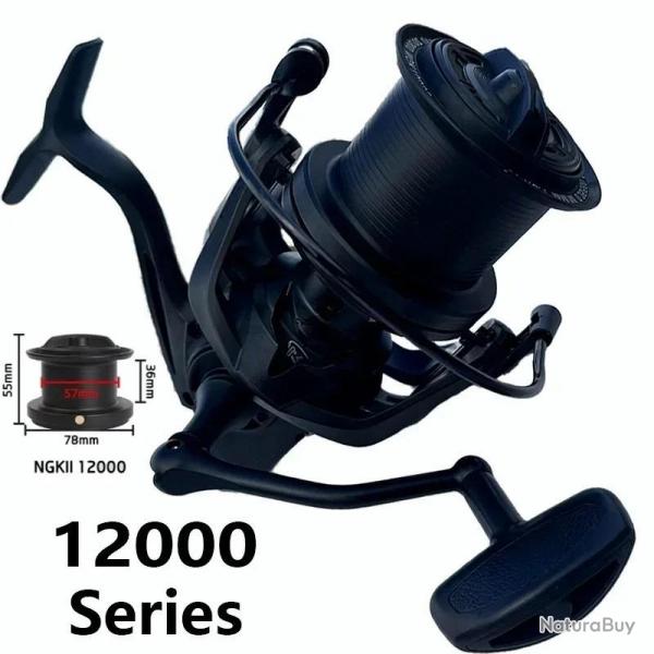 Grands moulinets de pchemaximale 20KG puissant moulinet de pched'eau douce d'eau sale srie 6000 
