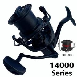 Grands moulinets de pêchemaximale 20KG puissant moulinet de pêched'eau douce d'eau salée série 6000 