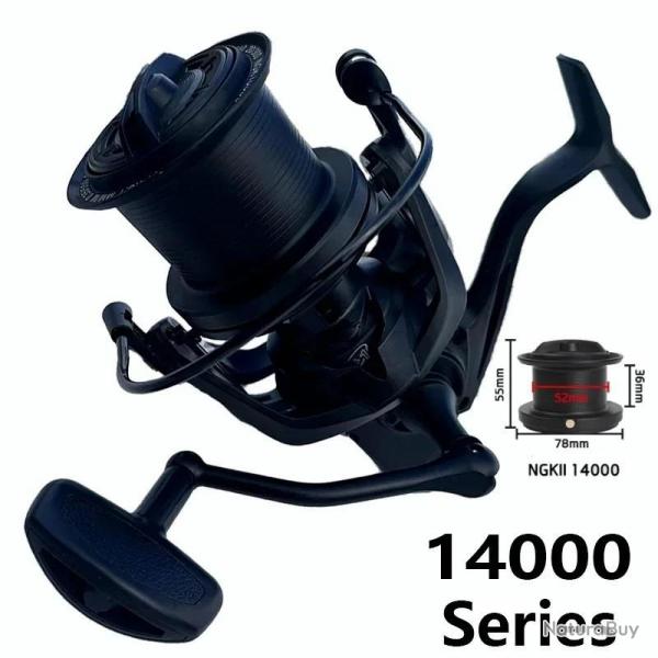 Grands moulinets de pchemaximale 20KG puissant moulinet de pched'eau douce d'eau sale srie 6000 