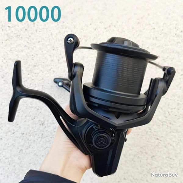 Grands moulinets de pche Spinning 8000 9000 10000 12000 moulinet puissant pour la pche  la carpe 