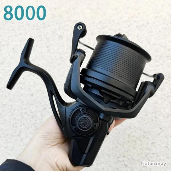 Grands moulinets de pche Spinning 8000 9000 10000 12000 moulinet puissant pour la pche  la carpe 