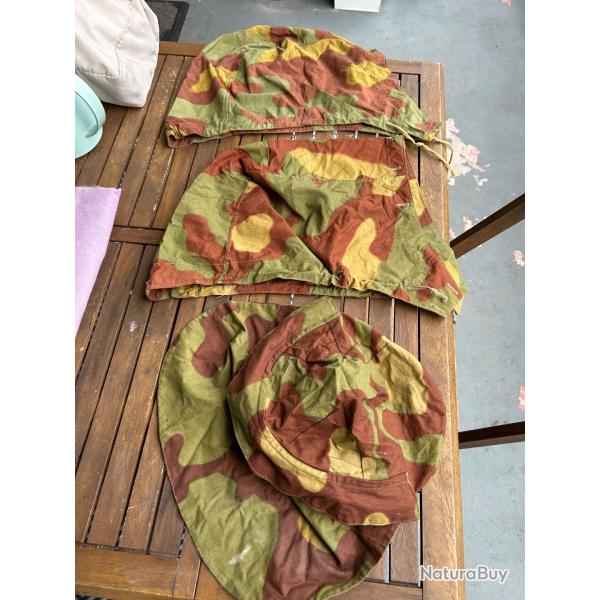 Lot de couvres casques camoufls italiens