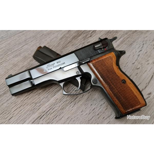 A saisir pistolet Luger M90