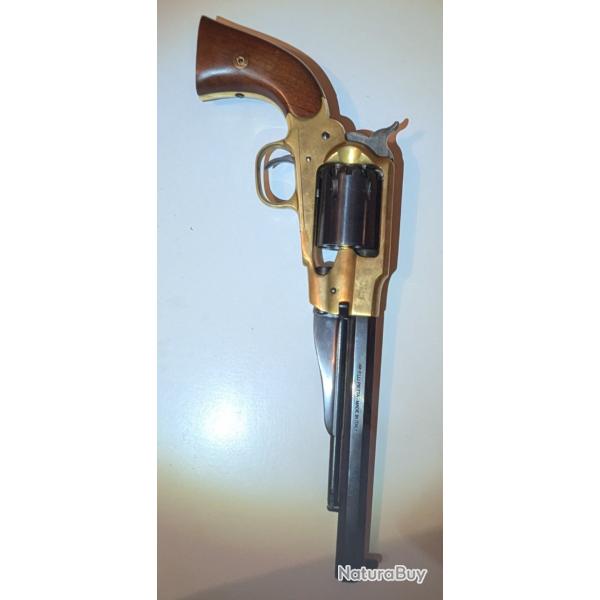 Revolver  Poudre Noire Pietta Remington 1858 TEXAS Calibre .44Canon de 8"
