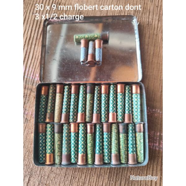 CARTOUCHES 9 mm FLOBERT  CARTON