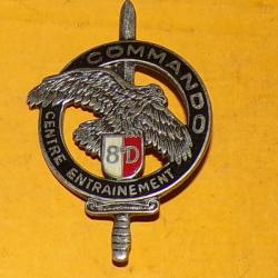 Centre Entrainement Commando, 8° D, dos guilloché, 2202 à droite, FABRICANT DRAGO PARIS , HOMOLOGATI