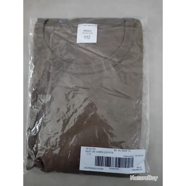 Tee-shirt arme de terre xxl coyotte