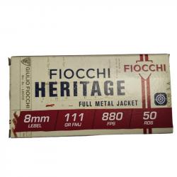 Munitions FIOCCHI Cal 8mm Lebel - 111 GR FMJ