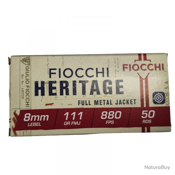 Munitions FIOCCHI Cal 8mm Lebel - 111 GR FMJ