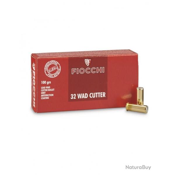 Munitions Fiocchi 32 S&W 100grs LWC boite de 50